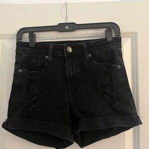 Aeropostal Black denim Midi sz 6